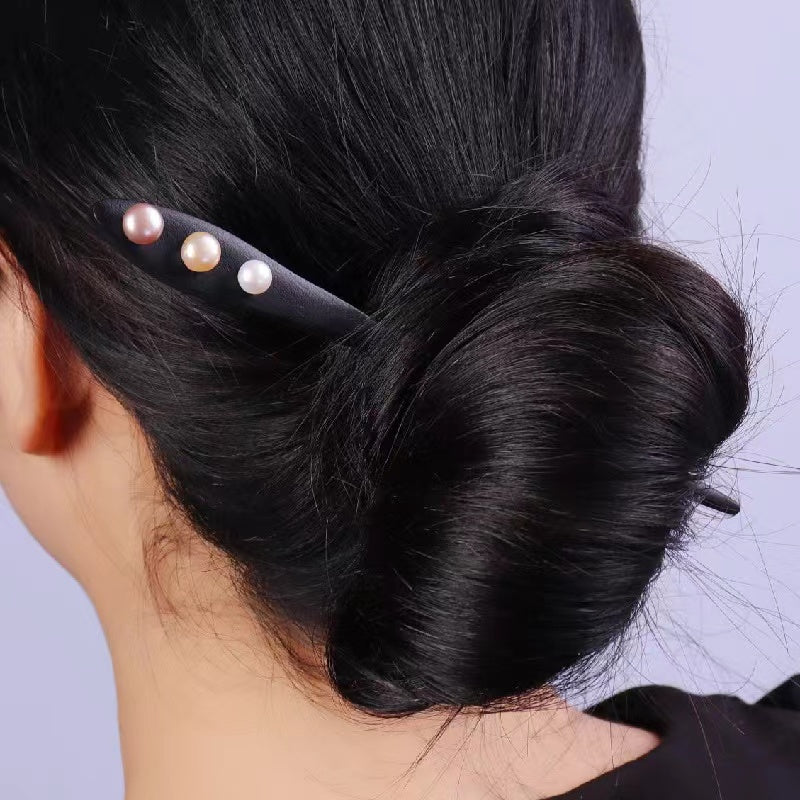 Fresh water pearl hair pin (H1)