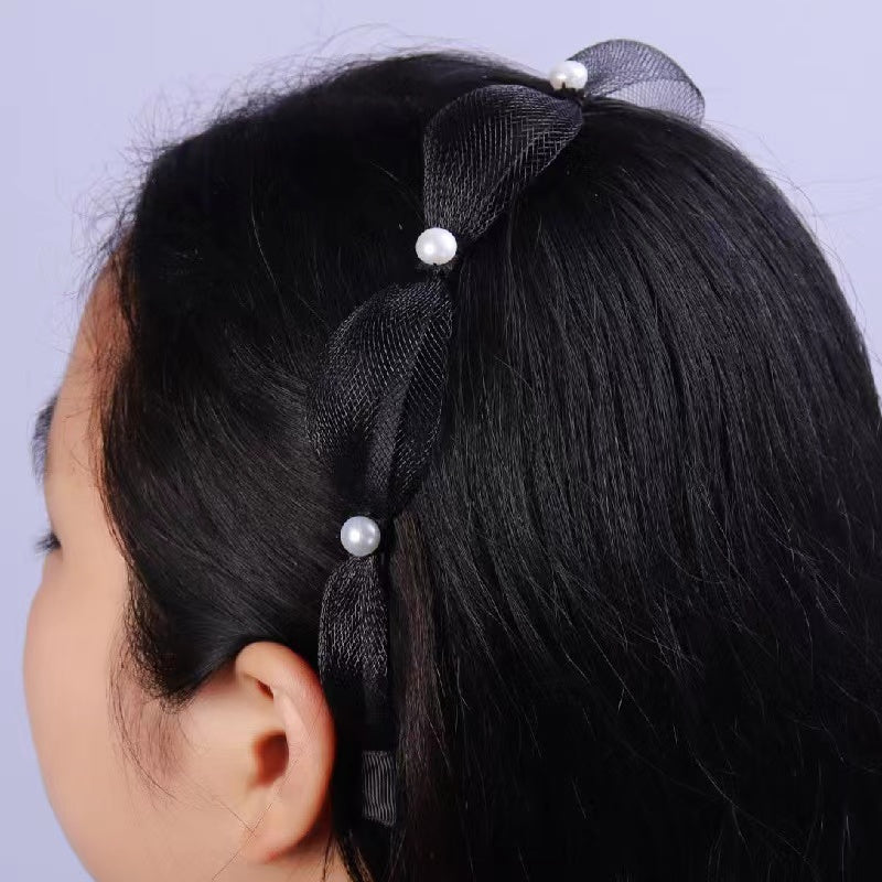 Fresh water pearl head band ( H11 )