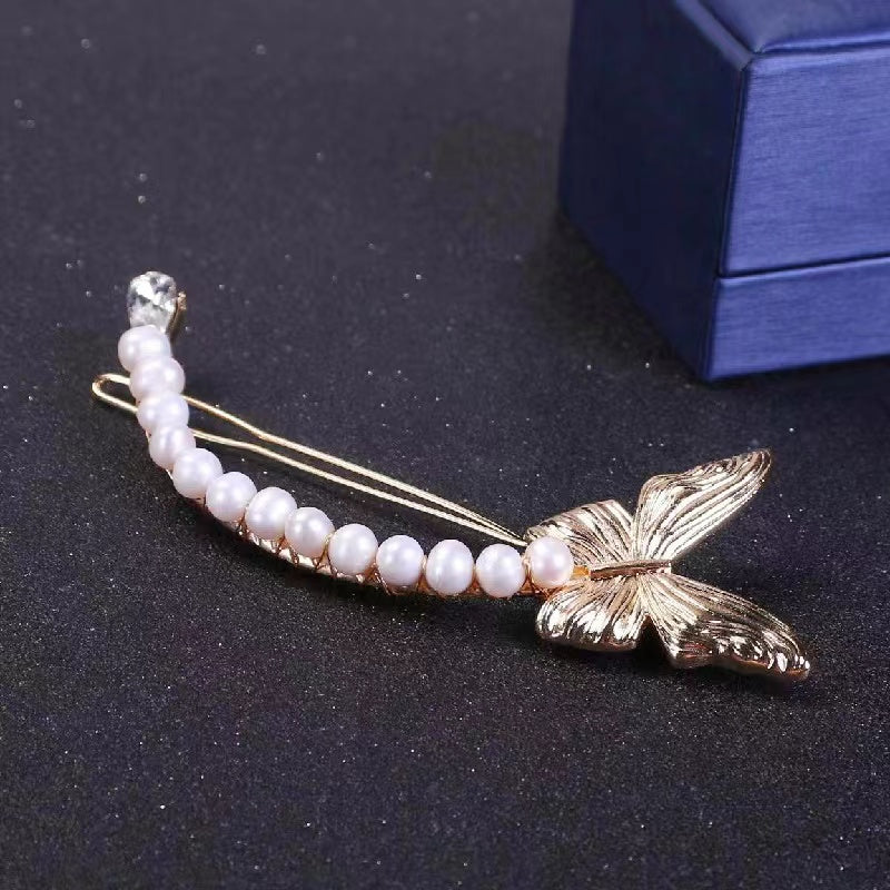 Fresh water pearl head band ( H10 )