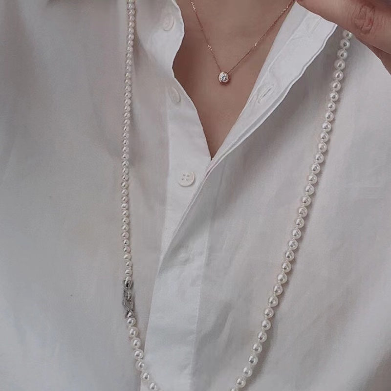 pearl necklace USD150 (N32)