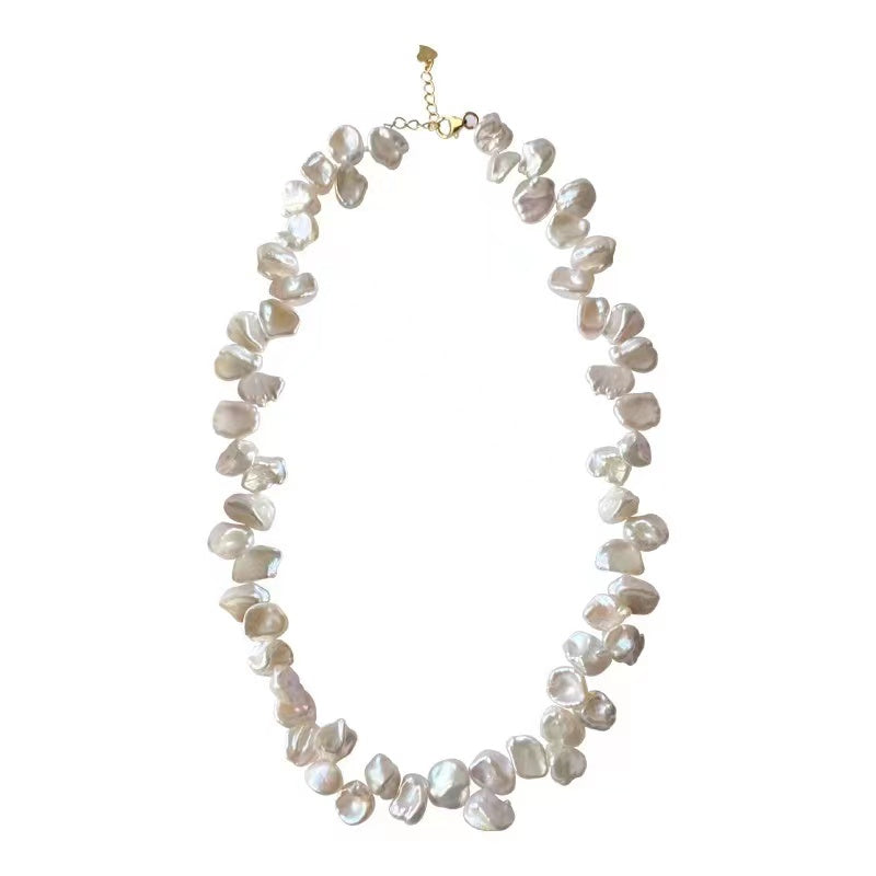 Petal Baroque Pearl necklace N38