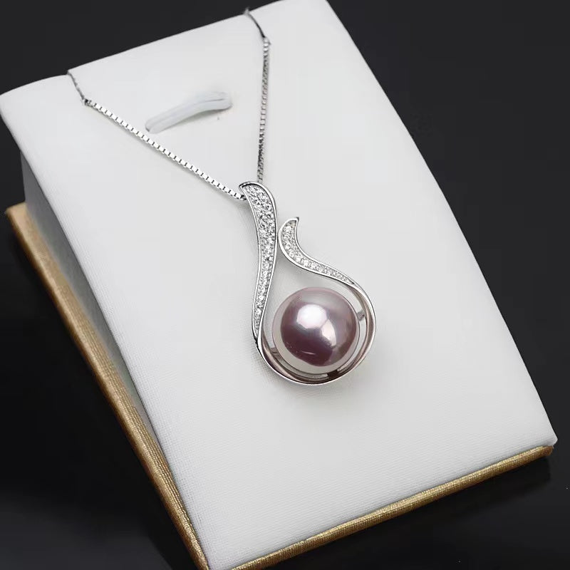 S925 sterling silver pendant setting (P1)