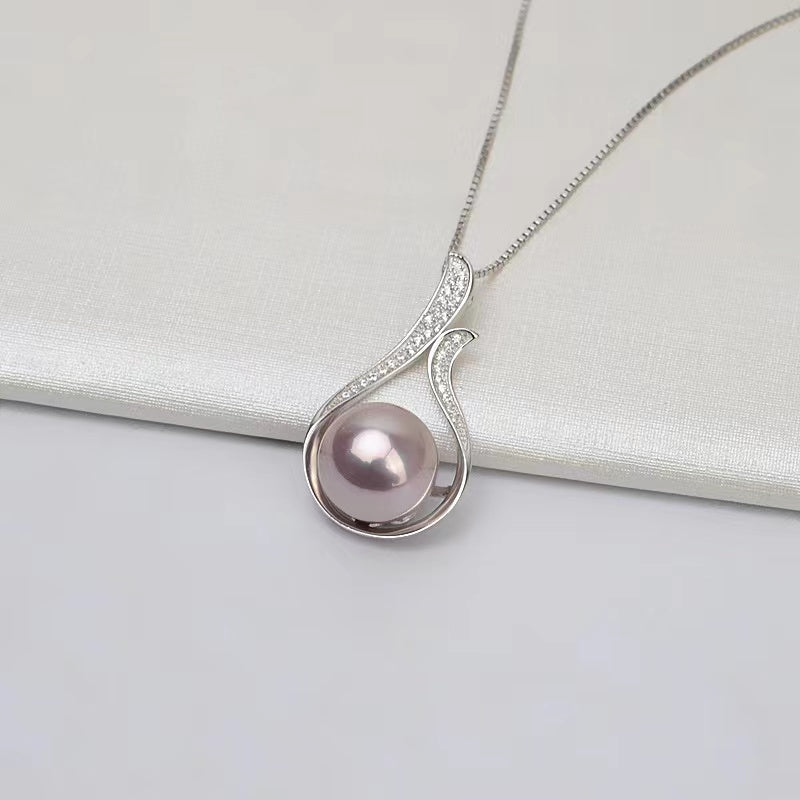 S925 sterling silver pendant setting (P1)