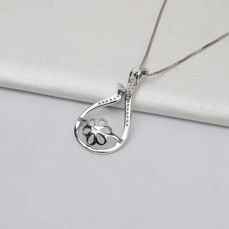 S925 sterling silver pendant setting (P1)