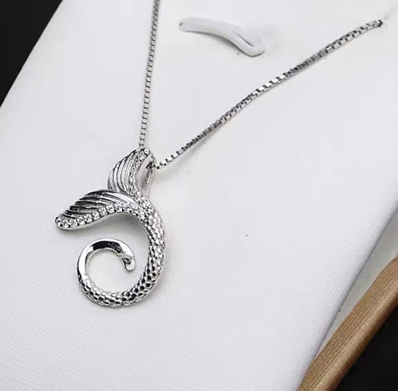 S925 sterling silver pendant setting (P14)