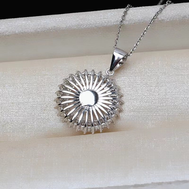 S925 sterling silver pendant setting (P15)