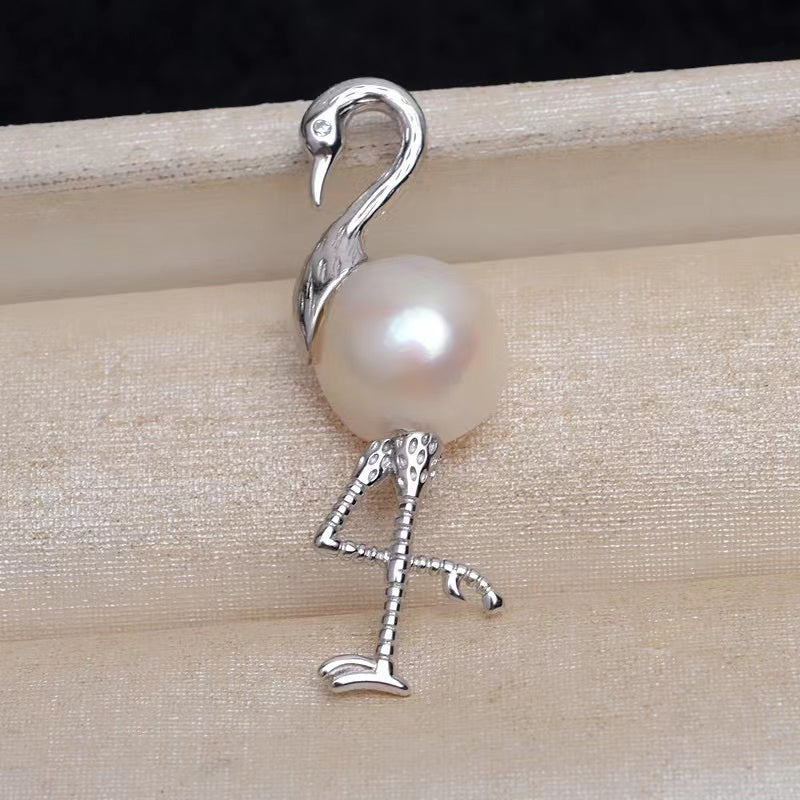 S925 sterling silver pendant setting (P17)