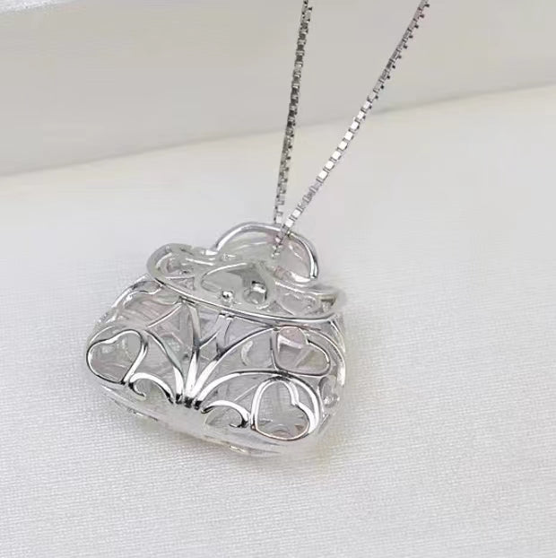 S925 sterling silver pendant setting (P22)