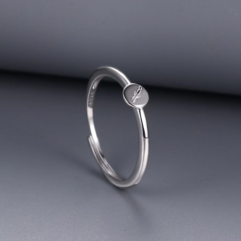 Monture de bague en argent sterling S925 (R6)