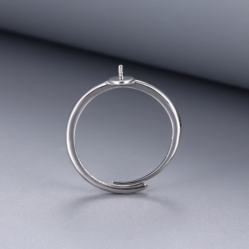 Monture de bague en argent sterling S925 (R6)