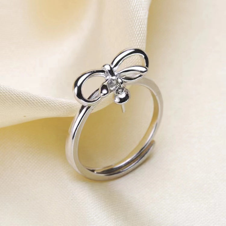 S925 sterling silver ring setting (R7)