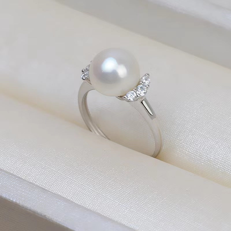 S925 sterling silver ring setting  (R11)