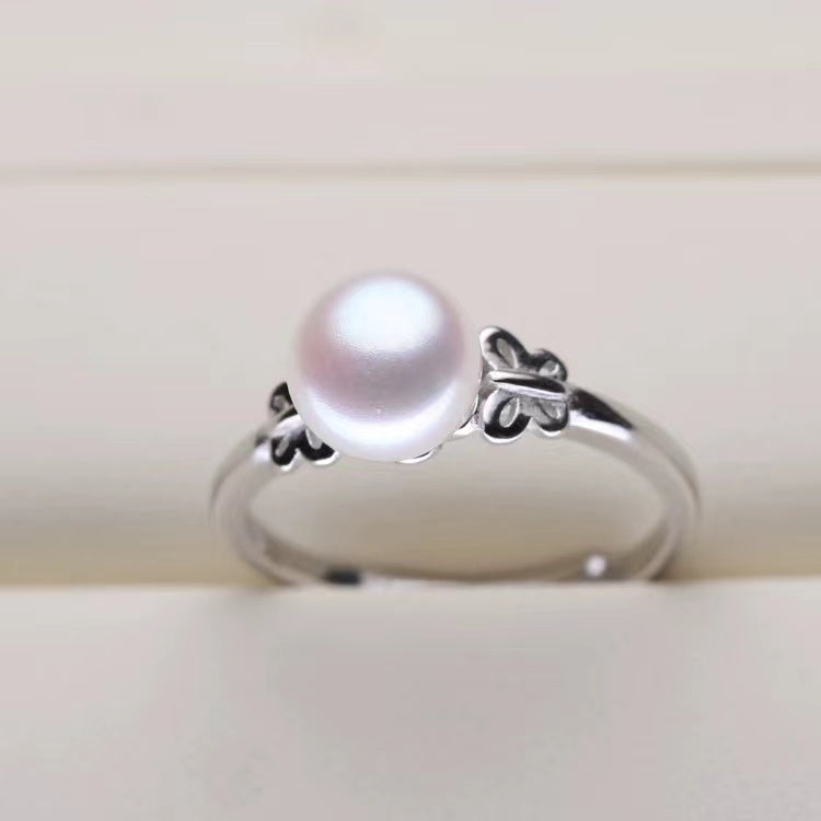 S925 sterling silver ring setting  (R14)