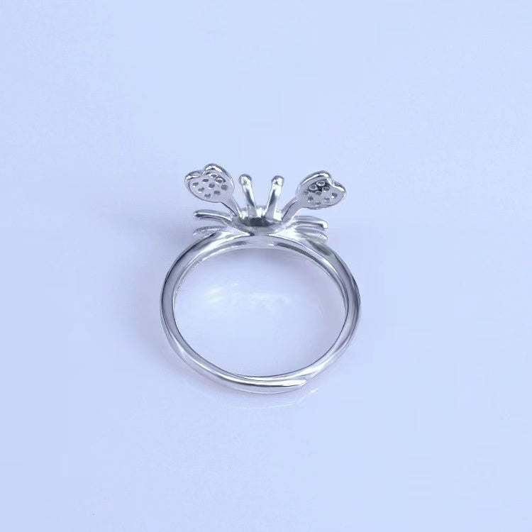 S925 sterling silver ring setting (R17)