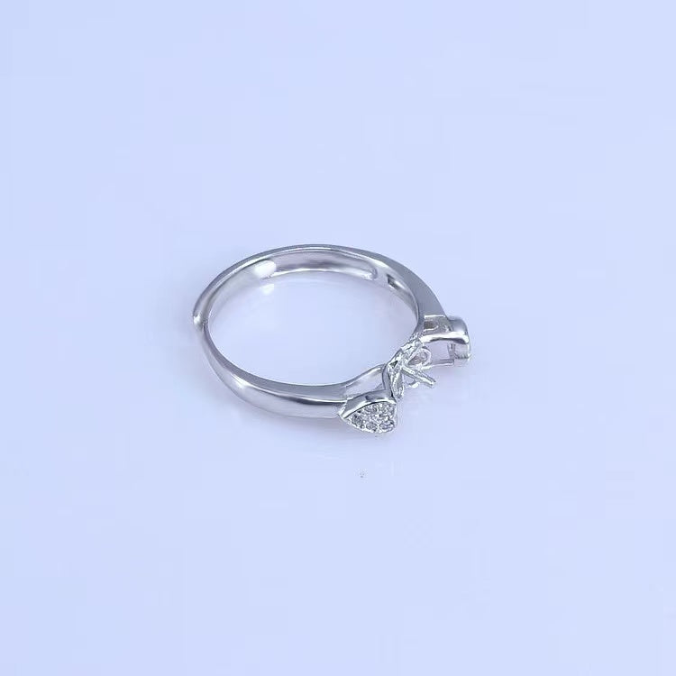 Monture de bague en argent sterling S925 (R20)