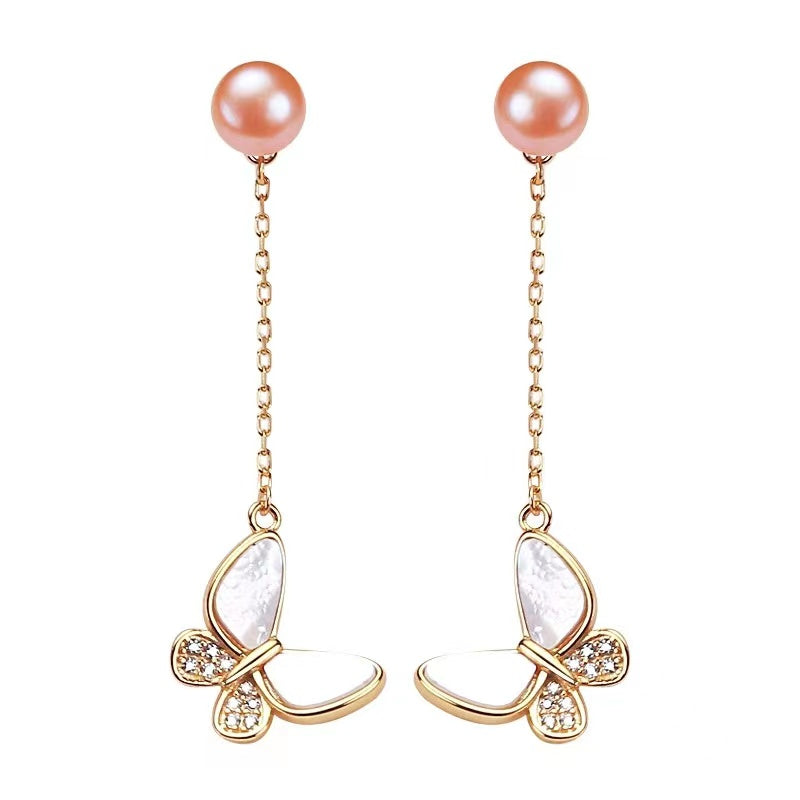 Pearl earrings USD45 (E31)