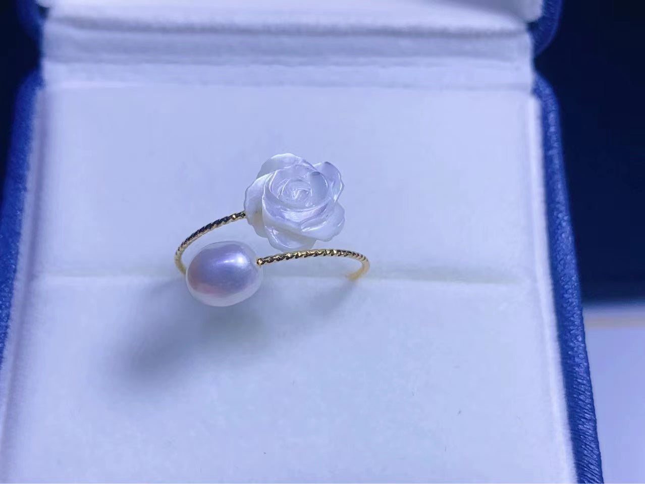 Bague rose 23 USD (R51)