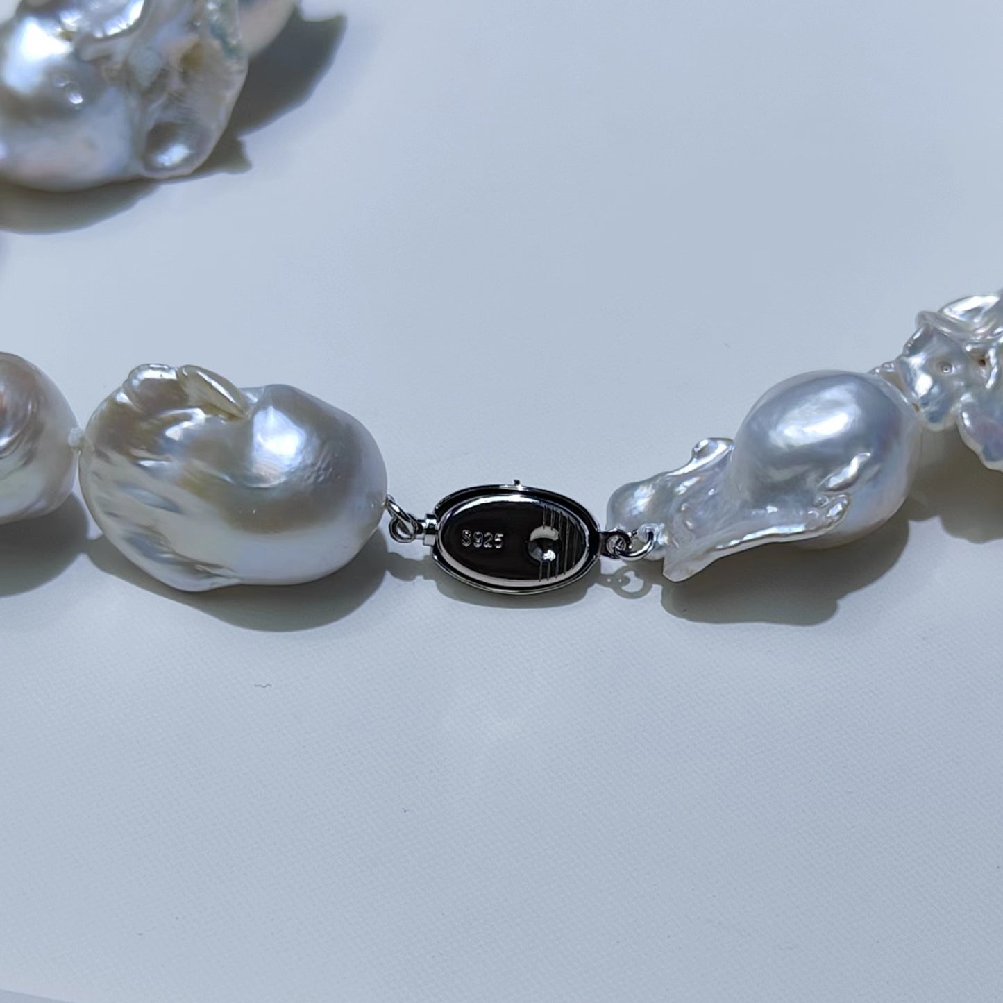 Legendary baroque full pearl necklace